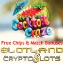 Slotland & CryptoSlots Shake Up Summer with New Tropical-Themed Slot:Cocktail Craze