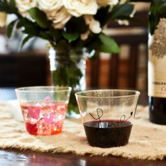 Pure Journis Elegant Gold Glitter Cups for events and parties