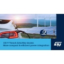 STMicroelectronics reveals new family of 100V trench Schottky rectifier diodes for increased efficiency and power density