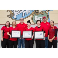 Dr. Ryan Wyssmann and staff of Cornwell Pharmacy in Guthrie Oklahoma.