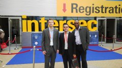 TWI/Safar attendees (left to right): William Devoto, Sr. Director - Oil & Gas Division; Rafay Daar, Marketing Mgr; and Neville Bryan, Product Line Mgr