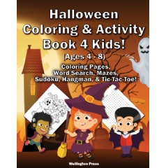 Halloween Coloring Pages Collection Book: Halloween Coloring & Activity Book 4 Kids!
