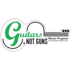 Volunteering with a children’s music charity like Guitars Not Guns can benefit a person as a New Year’s resolution.