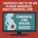 Advocates Take to the Air to Raise Awareness About Congenital Lyme Disease