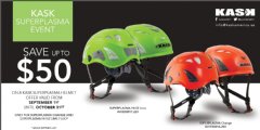 Save up to $50 - - - - - - - Kask America 
Super Plasma Special Event 2014