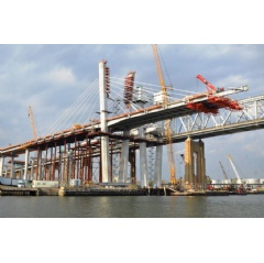 The Goethals project reached substantial completion on June 30, 2018. Congratulations to all who worked on the project for an award-winning year. --Credit: Kiewit Corporation--