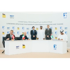 Eni and OMV have strong track records in maximizing value from advanced, complex refinery operations and bring to the partnership extensive operational and project management experience and expertise. -Credit: ADNOC-