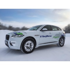 BorgWarner presents multiple technologies during the Arctic Drive Winter Test in Arjeplog, Sweden.  --Credit:  BorgWarner--