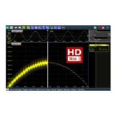 An oscilloscope with 16-bit vertical resolution enables more precise analysis of signal details.  -Credit:Rohde & Schwarz-