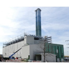 The new combined heat and power (CHP) plant built by Kraftwerke Mainz-Wiesbaden AG (KMW) and supplied by Wärtsilä has successfully achieved its so-called first start on April 18, 2019. Copyright: KMW.