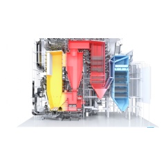 ANDRITZ PowerFluid circulating fluidized bed boiler.  -CREDIT: Andritz-