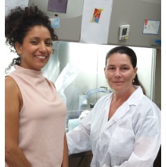 Prof. Carmit Levy (left) and Dr. Tamar Golan. Credit: Prof. Carmit Levy/AFTAU