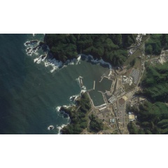 Taro, north east Japan. Credit: Google Earth.
