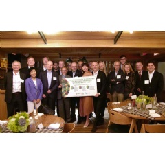 Group Picture Signing of One Planet Business for Biodiversity (OP2B)