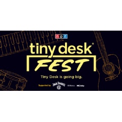 NPR’s Tiny Desk Fest, is a series of intimate and special Tiny Desk concerts open to the public.