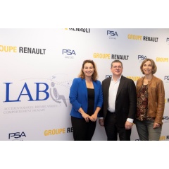 Carla Gohin, Director of Research, Innovation and Advanced Technologies, PSA Group
Stphane Buffat, Director of the LAB
Sophie Schmidtlin, Alliance Director of Upstream Engineering, Groupe Renault