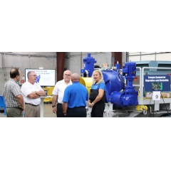 Aside from its workshop crew, Voith’s new Houston location also houses a sales team, engineers, project managers and other support functions.