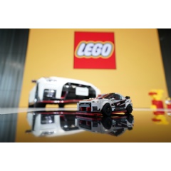 Just like the engine of the life-size Nissan GT-R NISMO is hand-assembled by master craftsmen called takumi, the LEGO version must also be hand assembled  by expert brick-builders: children.