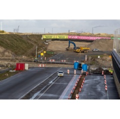 2 december 2019. Renovations at the Dutch racetrack in Zandvoort. After 35 years, the Dutch Grand Prix will return to Holland from 1-3 mai 2020. The renovations will last all winter 2019-2020. Photo © Chris Schotanus