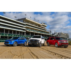 Louisville, Ky., is home to two Ford factories; Kentucky Truck Plant builds the featured vehicle of this year’s race, the new 2020 Ford F-Series Super Duty, as well as the Ford Expedition and Lincoln Navigator (see more below)