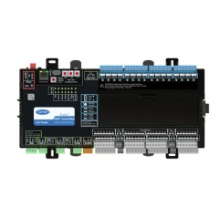 Available in 3 versions, the latest TruVu controllers feature integrated I/O, built-in routing and integration capabilities, & expansion modules that can be added to support up to 224 total input/output (I/O) points for a variety of HVAC applications