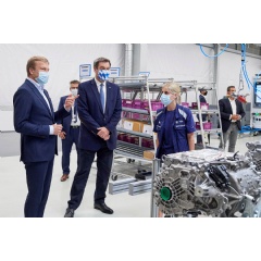 Production of the highly integrated BMW e-drive (fifth generation BMW eDrive technology)