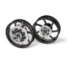 M Performance carbon fibre wheel set for the BMW S 1000 RR.