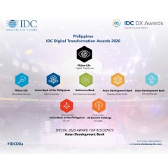 Figure 1: 2020 Philippines IDC Digital Transformation Awards Winners
