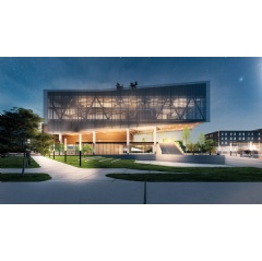 As part of its $100 million Racial Equity and Justice Initiative commitment, Apple is supporting the launch of the Propel Center (rendering above), an innovation hub for the entire HBCU community (see complete caption below)