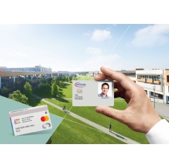 Infineons new employee ID card at its headquarters are combining highly secured office building access with a flexible, contactless Mastercard payment function.