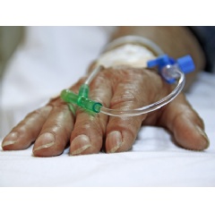 The 72-year-old patient was unable to mount her own immune defense against the SARS-CoV-2 virus because of chronic lymphocytic leukemia, which compromises normal immunity and immunoglobulin production.