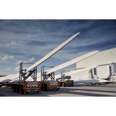 LM Wind Power blades. Picture Credit: LM Wind Power