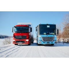 Mercedes-Benz eActros & eEconic in Winter Test