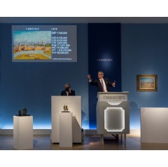 Sir Winston Churchill’s Tower of the Koutoubia Mosque selling for a world auction record price of £8,285,000 / $11,590,715 / €9,577,460 in London