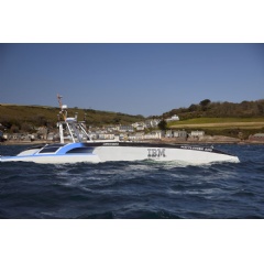 MAS in sea trials April 2021, Cawsand, Devon, UK. Credit: Tom Barnes for IBM/ProMare