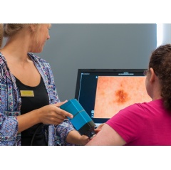 Mole map - The most effective surveillance program for early detection of melanoma. A molemap uses digital comparison to identify changing moles using technology like Molemax. Molemap also uses Total Body Photography to detect suspicious new moles.