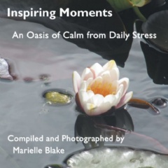 “Inspiring Moments”
An Oasis of Calm from Daily Stress
Compiled and photographed by Marielle Blake