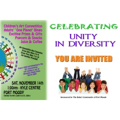 Unity in Diversity Celebration Invitation