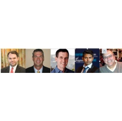 Authors from left to right: Bryan T. Arkwright,Jeff Jones, Thomas F. Osborne, MD, Guy Glorioso, and John Russo, Jr, PharmD