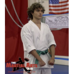 Robbie Oaks (Jansen Panettiere) learns that martial arts is a positive way to improve all aspects of your life in THE MARTIAL ARTS KID.