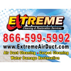 Extreme Air Duct Cleaning And Restoration Services 866-599-5992