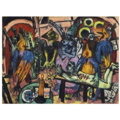 Max Beckmann’s record-breaking Hölle der Vögel achieved £36 million ($45.8 million) in June in London
Max Beckmann’s record-breaking Hölle der Vögel achieved £36 million ($45.8 million) in June in London