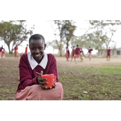 A study modeling the impact of a planned universal national school meals program on Kenya’s economy was recently launched by the UN World Food Programme with the support of Thai Union. Photo credit: WFP/Rein Skullerud