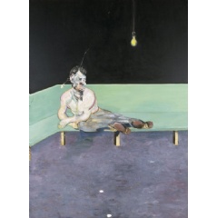 Francis Bacon Study for Portrait of Lucian Freud 1964. The Lewis Collection  The Estate of Francis Bacon. All rights reserved. DACS, London. Photo: Prudence Cuming Associates Ltd
