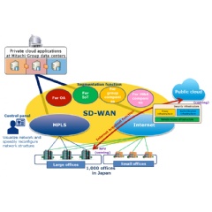 Structure of SD-WAN solution