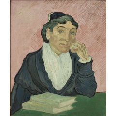 Vincent van Gogh L’Arlésienne 1890. Collection Museum de Arte de São Paulo Assis Chateaubriand. Photo credit: João Musa