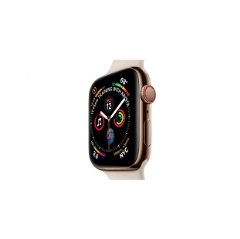 The redesigned Apple Watch Series 4 features a stunning display with thinner borders and curved corners.