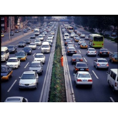 Rush hour in Beijing  Greenpeace / Natalie Behring
