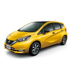 The Nissan Note e-POWER Medalist Black Arrow. The e-POWER system helped the Nissan Note top Japan’s registered vehicle sales in 2018.