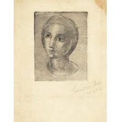 Salvador Dal (1904-1989)
Tte de jeune fille
etching, 1924
$30,000-50,000